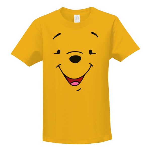 Tričko s potiskem Medvídek pú